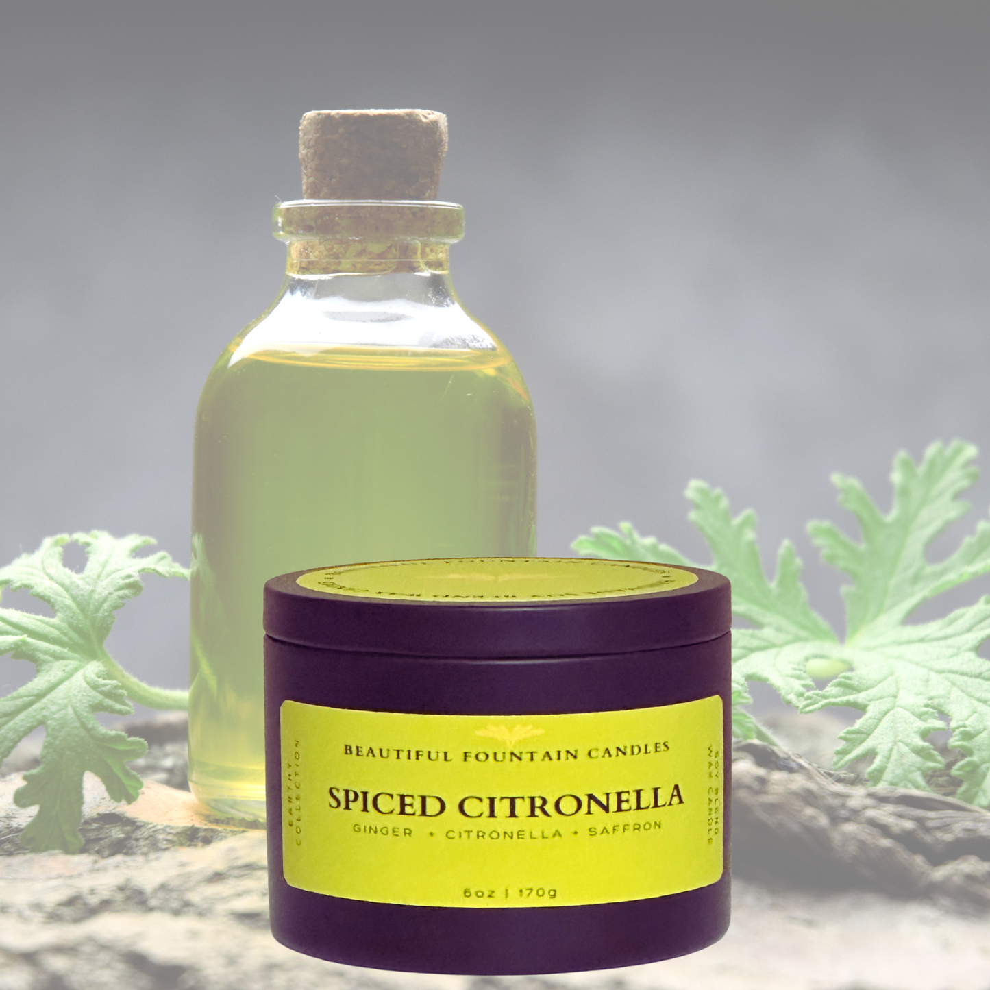 Ginger + Citronella + Saffron