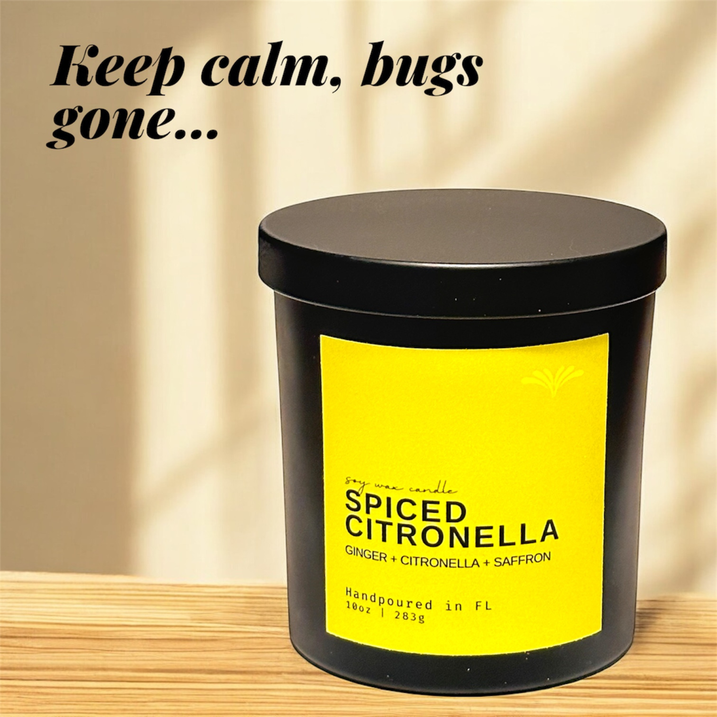 Ginger + Citronella + Saffron